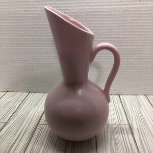 Vintage Shadow Rose Royal Haeger Ceramic Ewer Pitcher/Vase